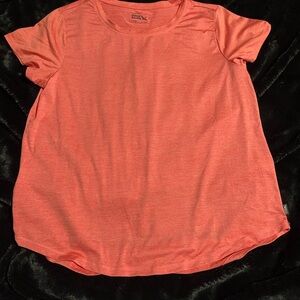 Eddie Bauer Salmon Short Sleeve Top size M